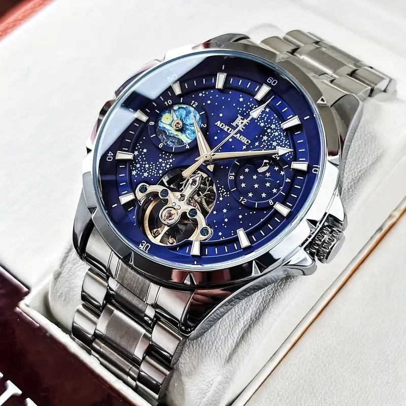 Luxury Watch Events - Relógio Mecânico Automático Luxuoso para Homens,
