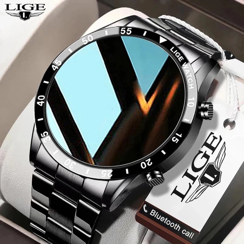 Luxury Watch Arabic - Lige nova chamada bluetooth relógio inteligente