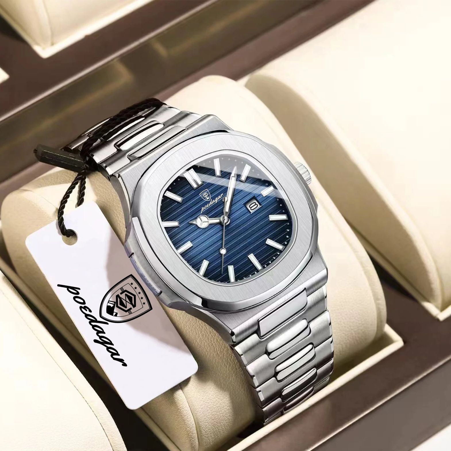 Open Heart Watch - Relógio Casual para Casal POEDAGAR, à