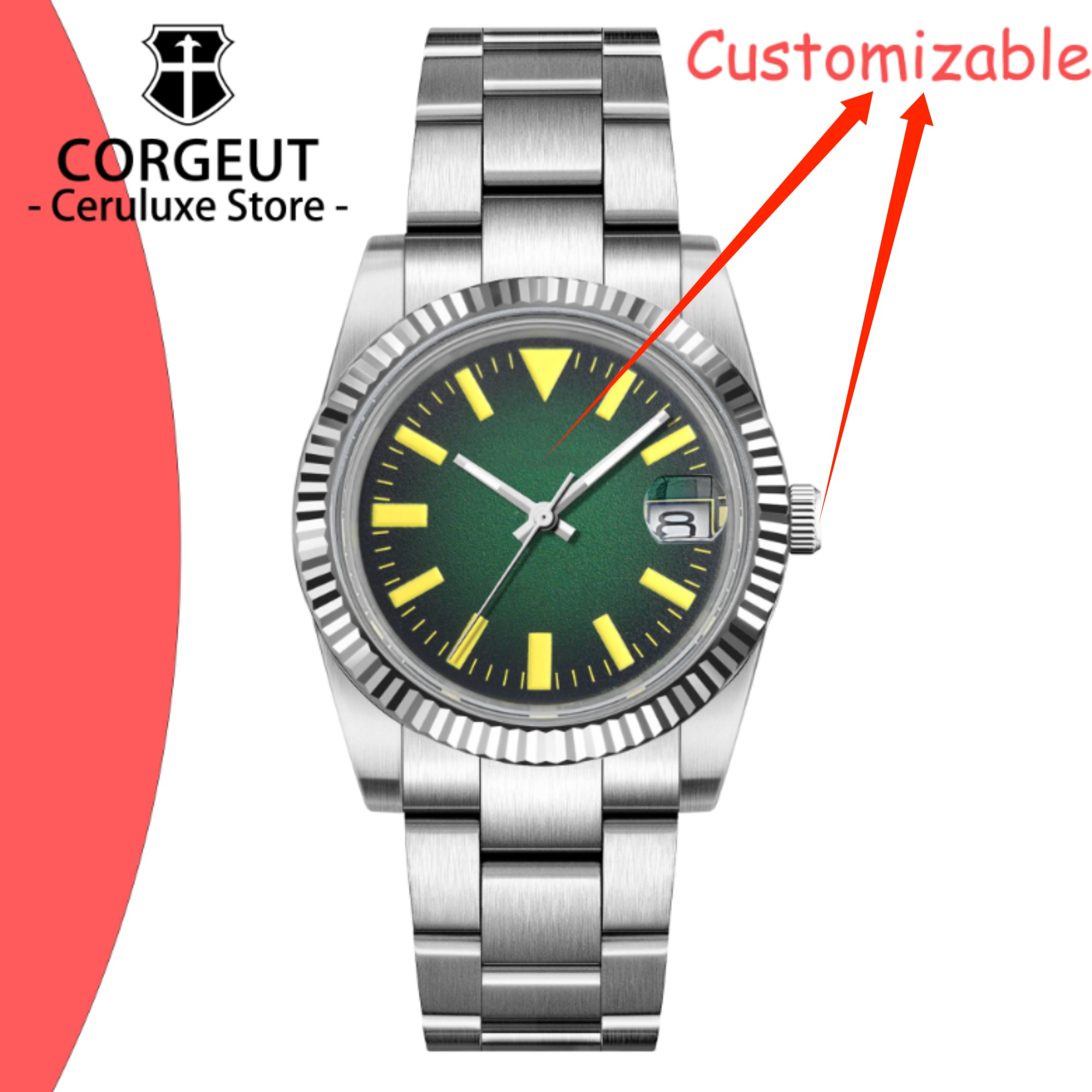 Luxury Watch Logos - Relógios Mecânicos Automáticos Personalizados com Logo