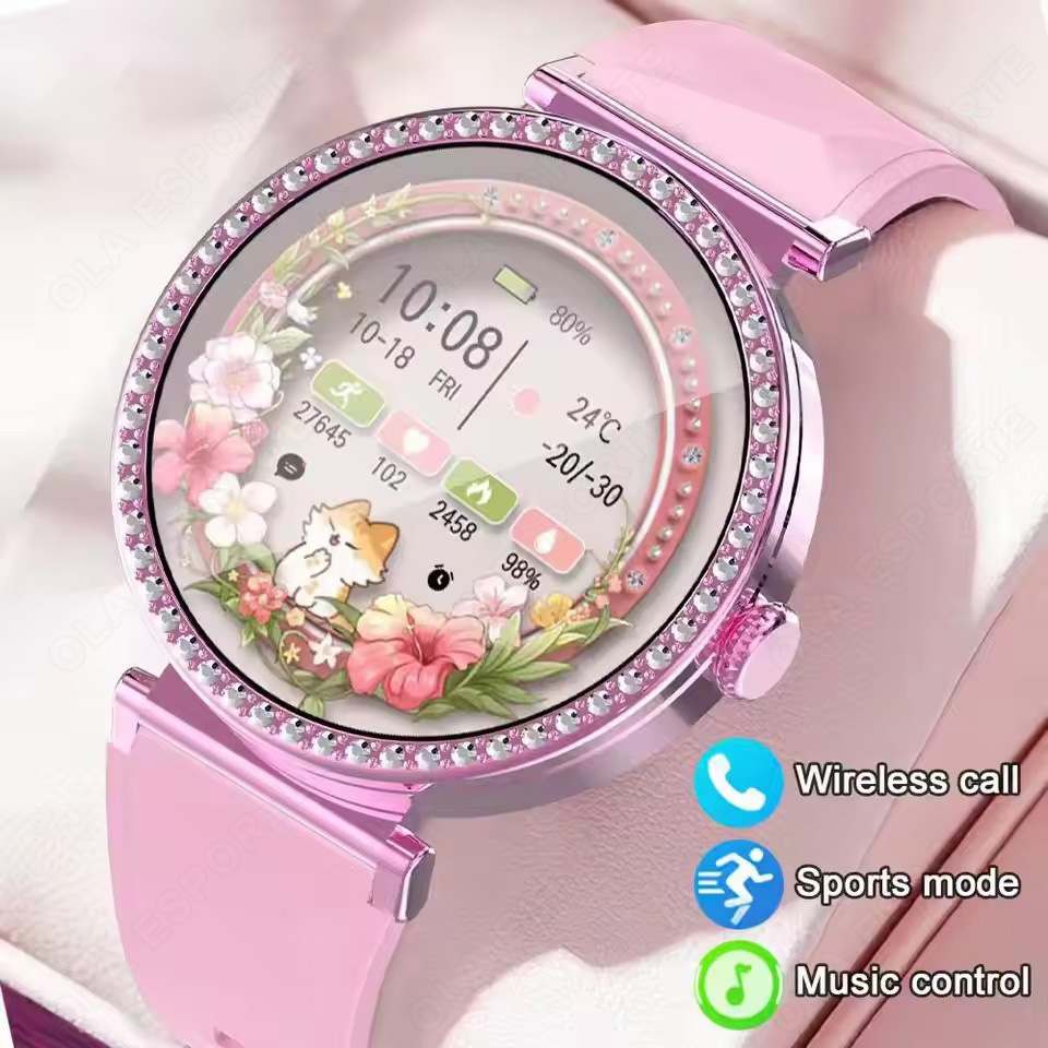 Luxury Watch Arabic - Smartwatch de Luxo Feminino com Lembrete