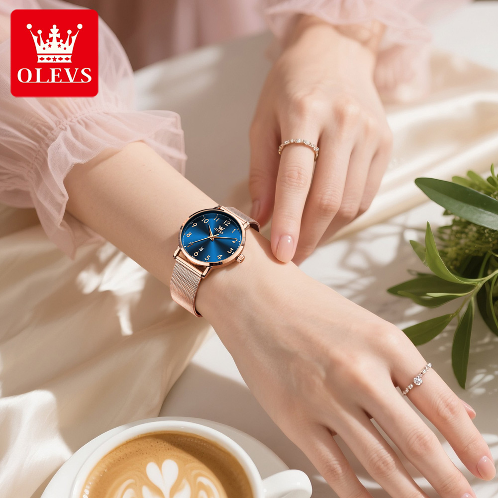 Olevs 5653 mulher relógios ele - Luxury Watch Logos avaliação e preço
