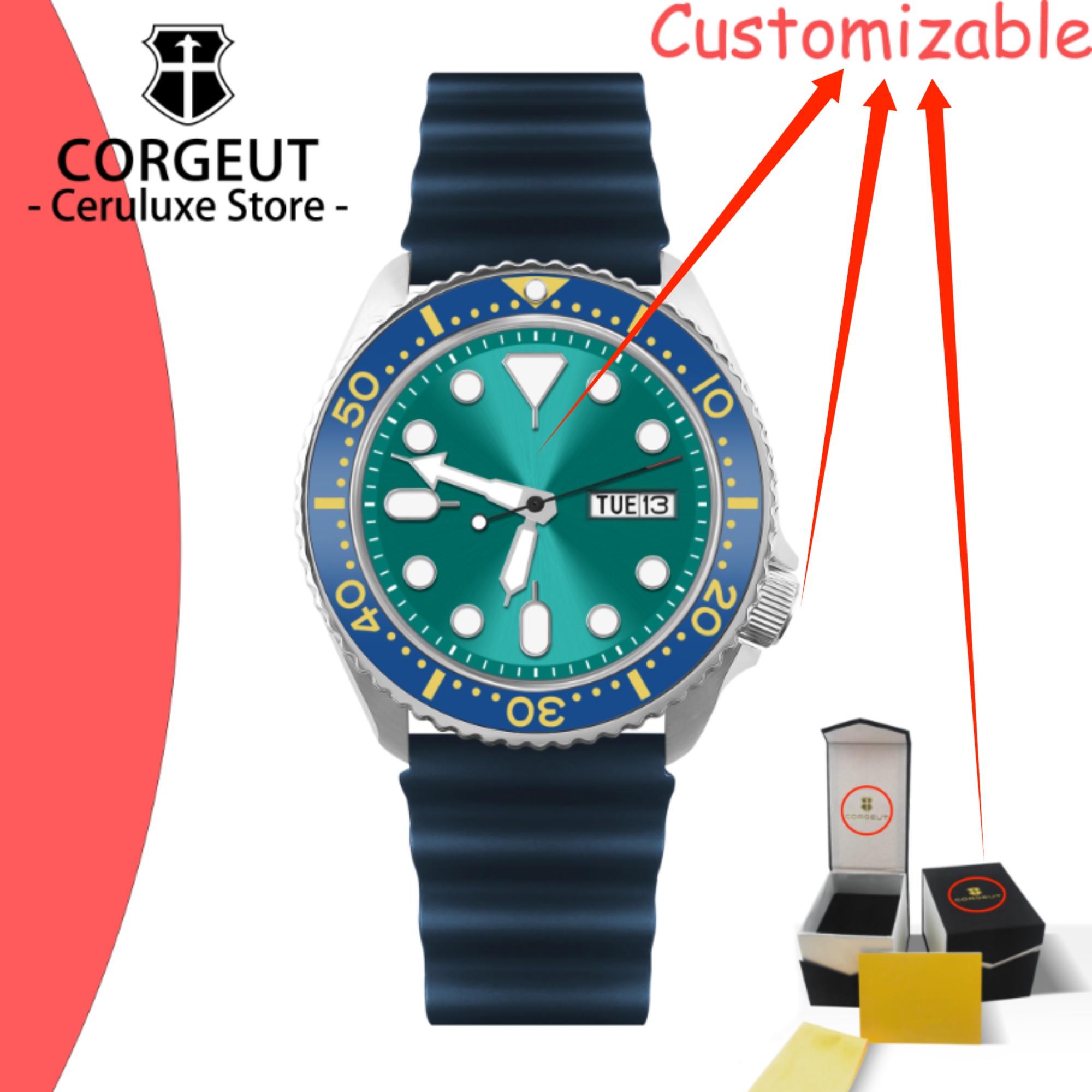 Relógio de Mergulho Vintage co - Luxury Watch Logos avaliação e preço