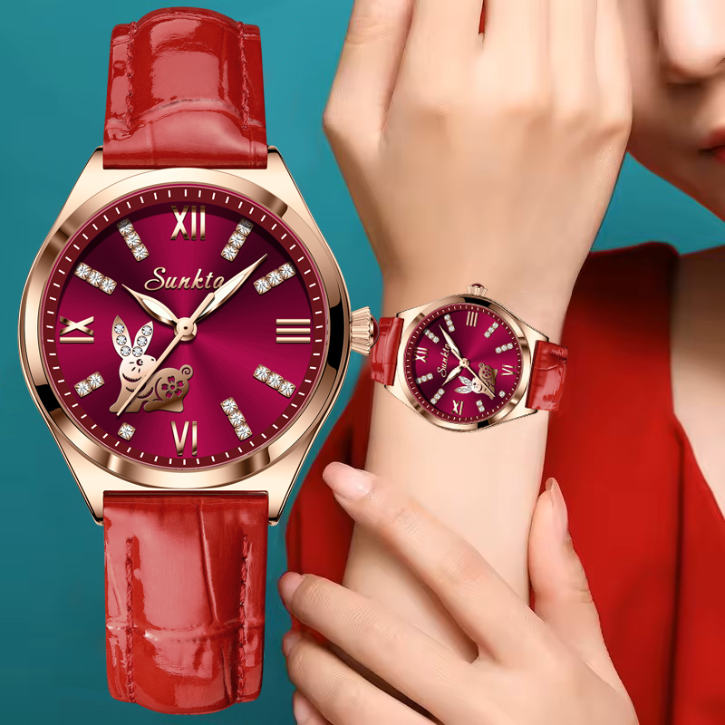 Relógio feminino SUNKTA, desig - Zodiac Luxury Watch avaliação e preço
