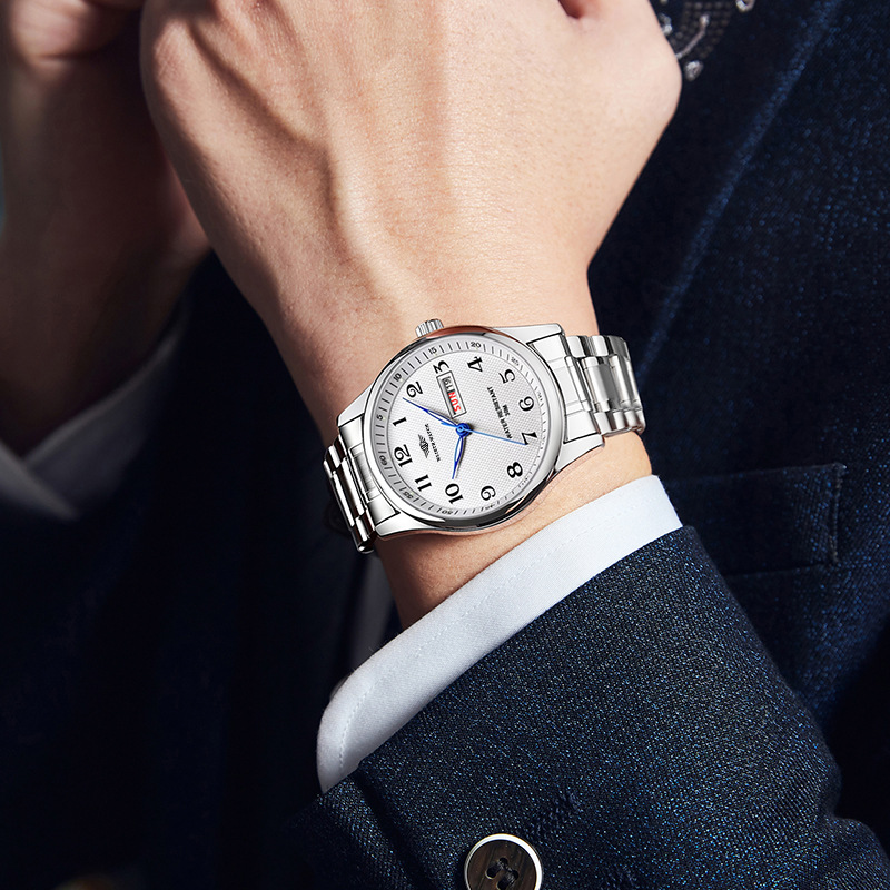 Wlisth marca de luxo relógio m - Luxury Watch Arabic avaliação e preço