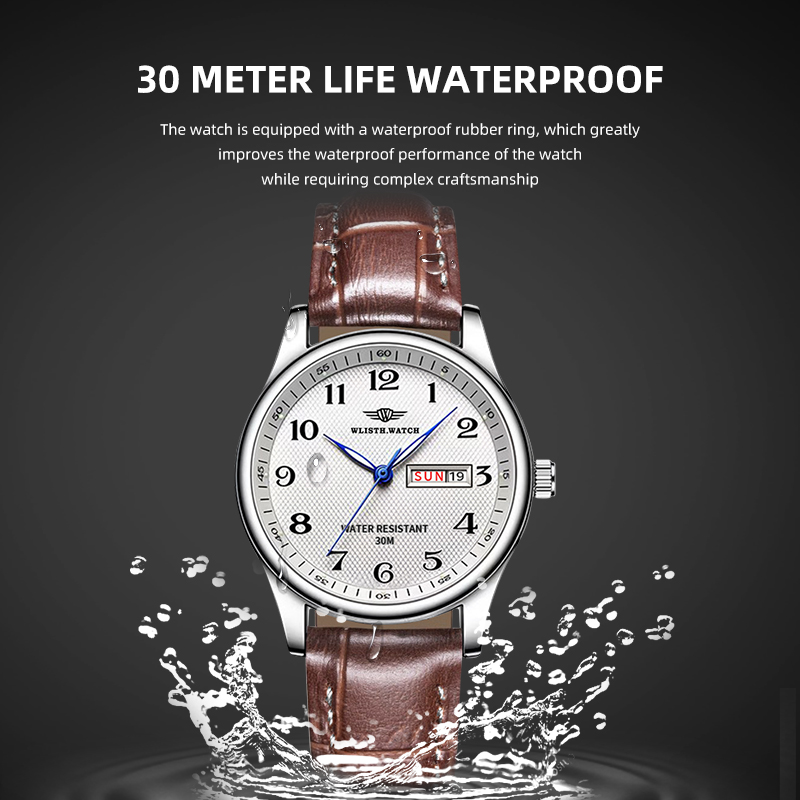 Wlisth marca de luxo relógio m - Luxury Watch Arabic avaliação e preço