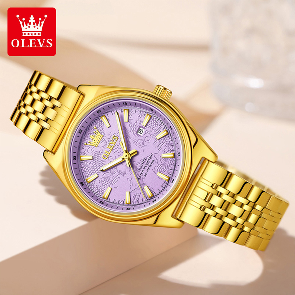 Olevs marca de luxo relógio ou - Luxury Watch Logos avaliação e preço