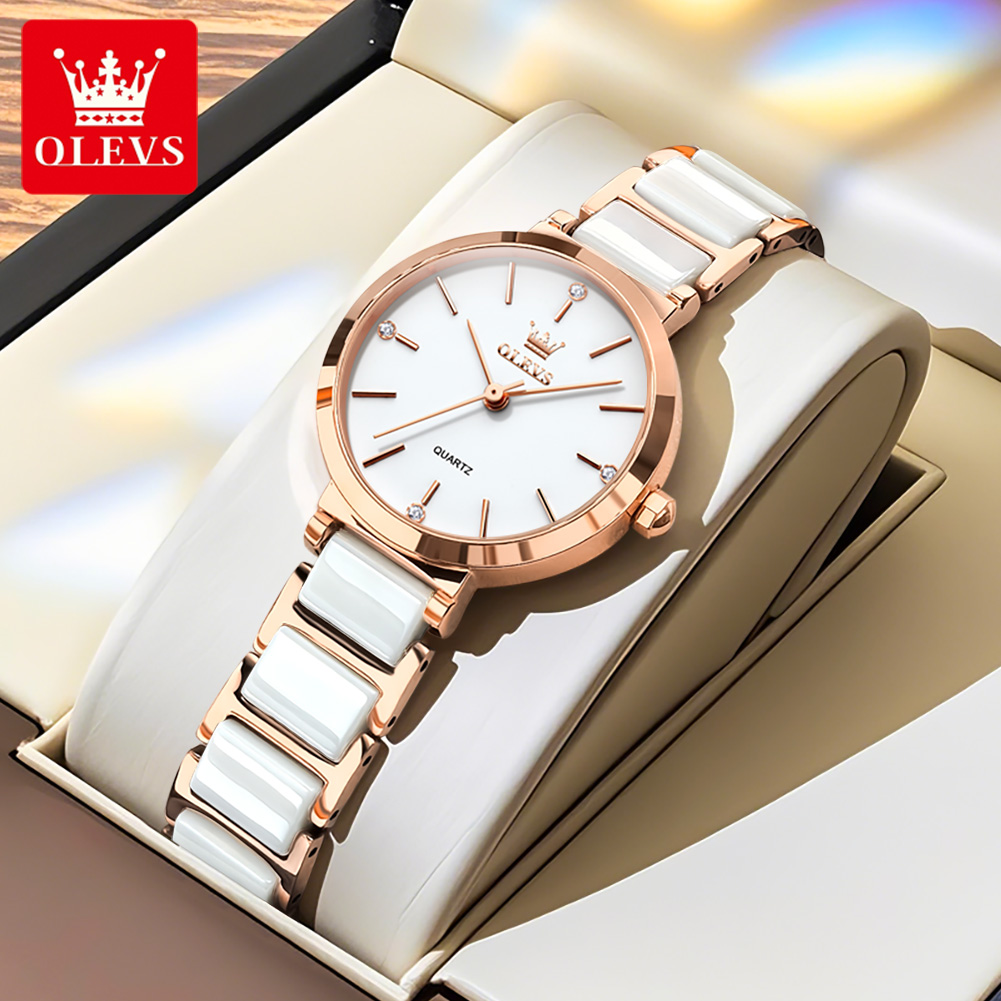 Olevs relógio feminino 5877 lu - Luxury Watch & Jewellery Recensioni avaliação e preço