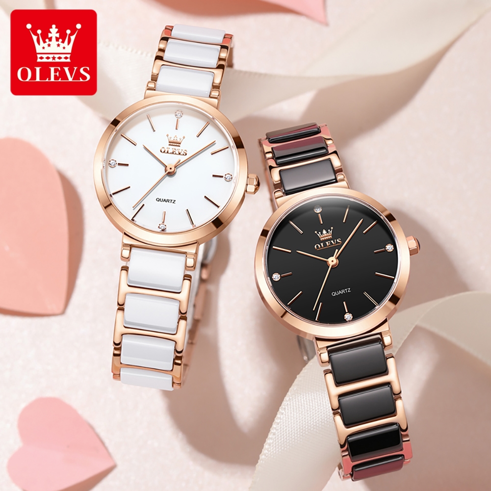 Olevs relógio feminino 5877 lu - Luxury Watch & Jewellery Recensioni avaliação e preço