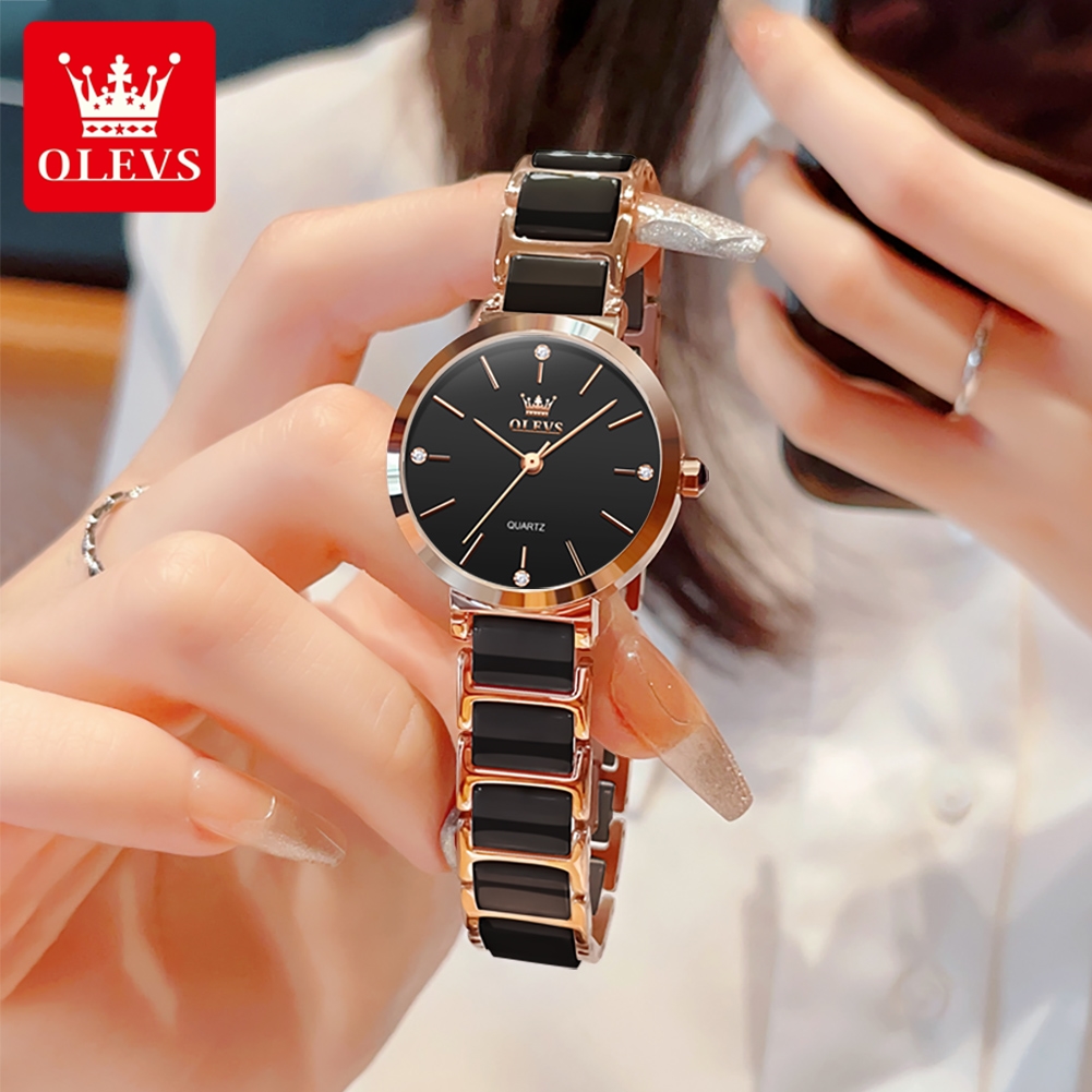 Olevs relógio feminino 5877 lu - Luxury Watch & Jewellery Recensioni avaliação e preço