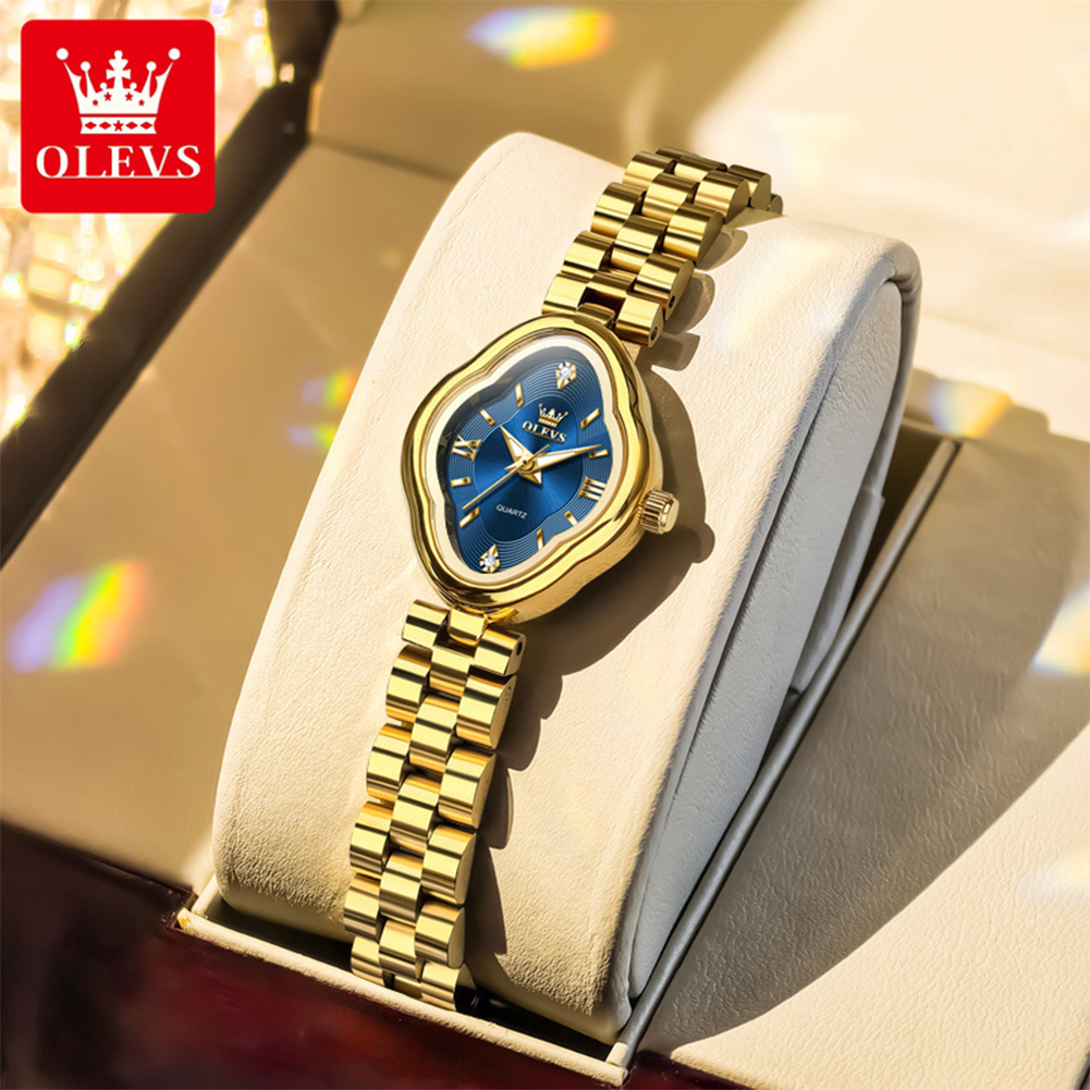 Olevs marca novo relógio de qu - Luxury Watch Ladies avaliação e preço
