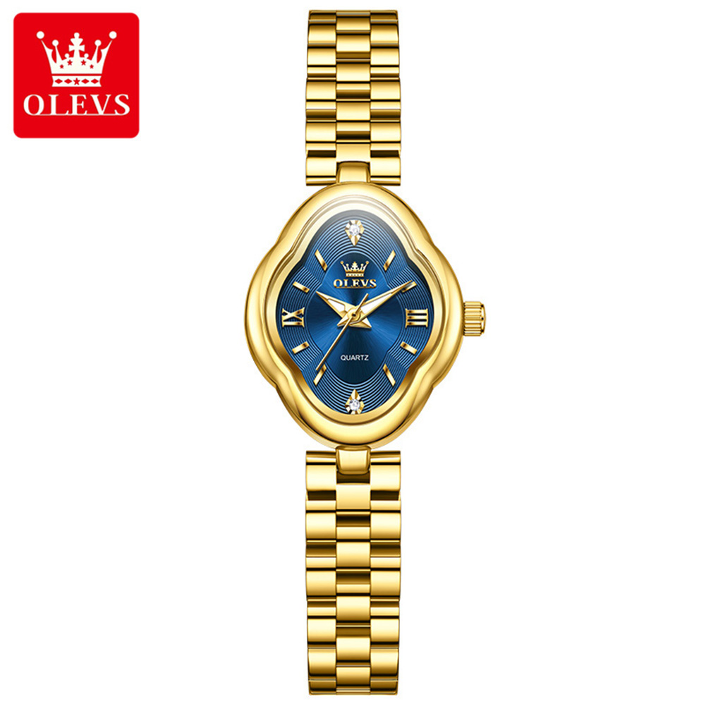 Olevs marca novo relógio de qu - Luxury Watch Ladies avaliação e preço