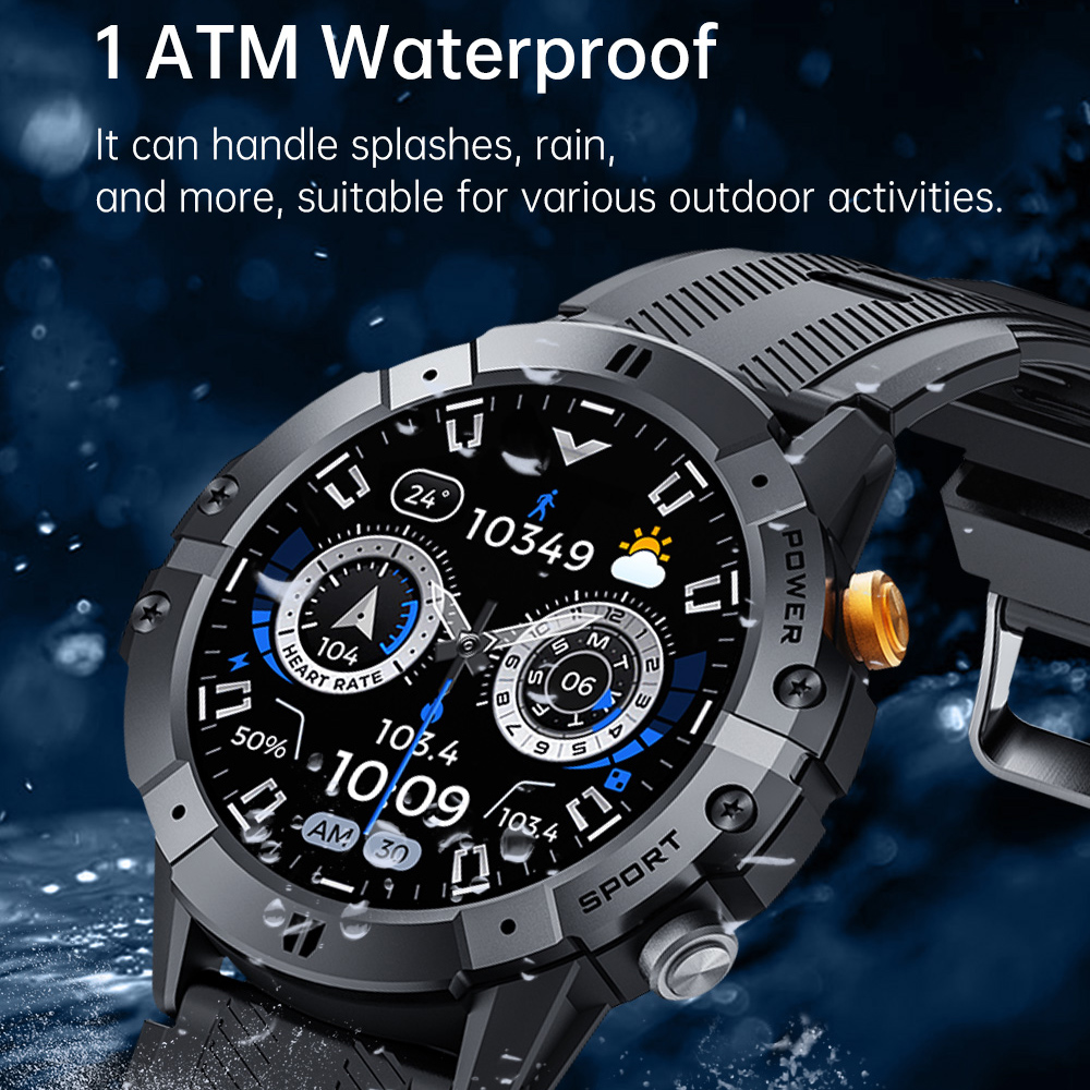 Relógio Inteligente Militar pa - Luxury Watch Arabic avaliação e preço