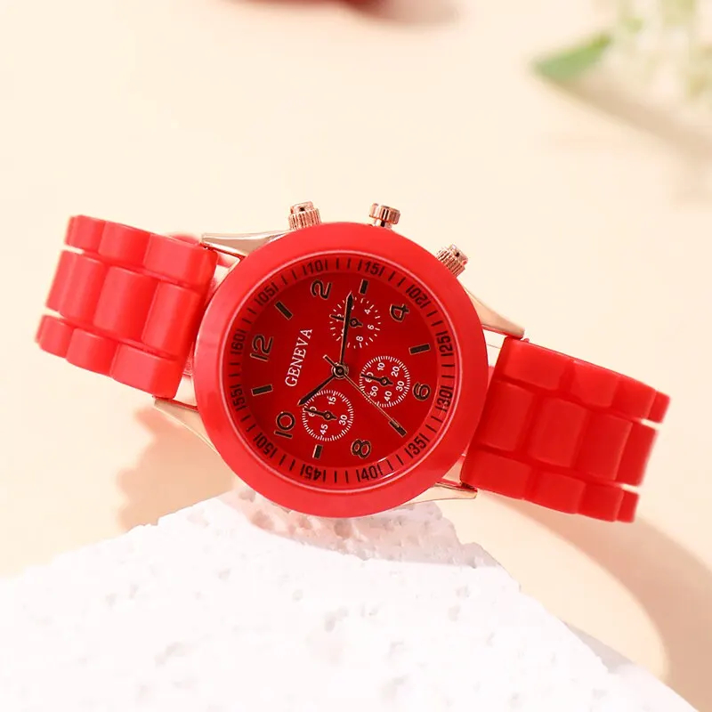 Relógio de quartzo de silicone - Luxury Watch Ladies avaliação e preço
