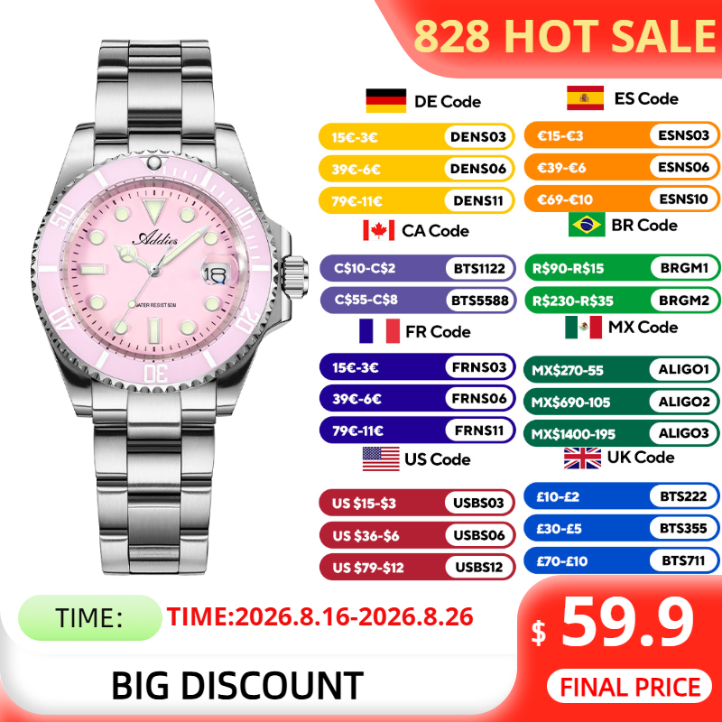 Relógio Feminino ADDIES 36mm 5 - Luxury Watch & Jewellery Recensioni avaliação e preço
