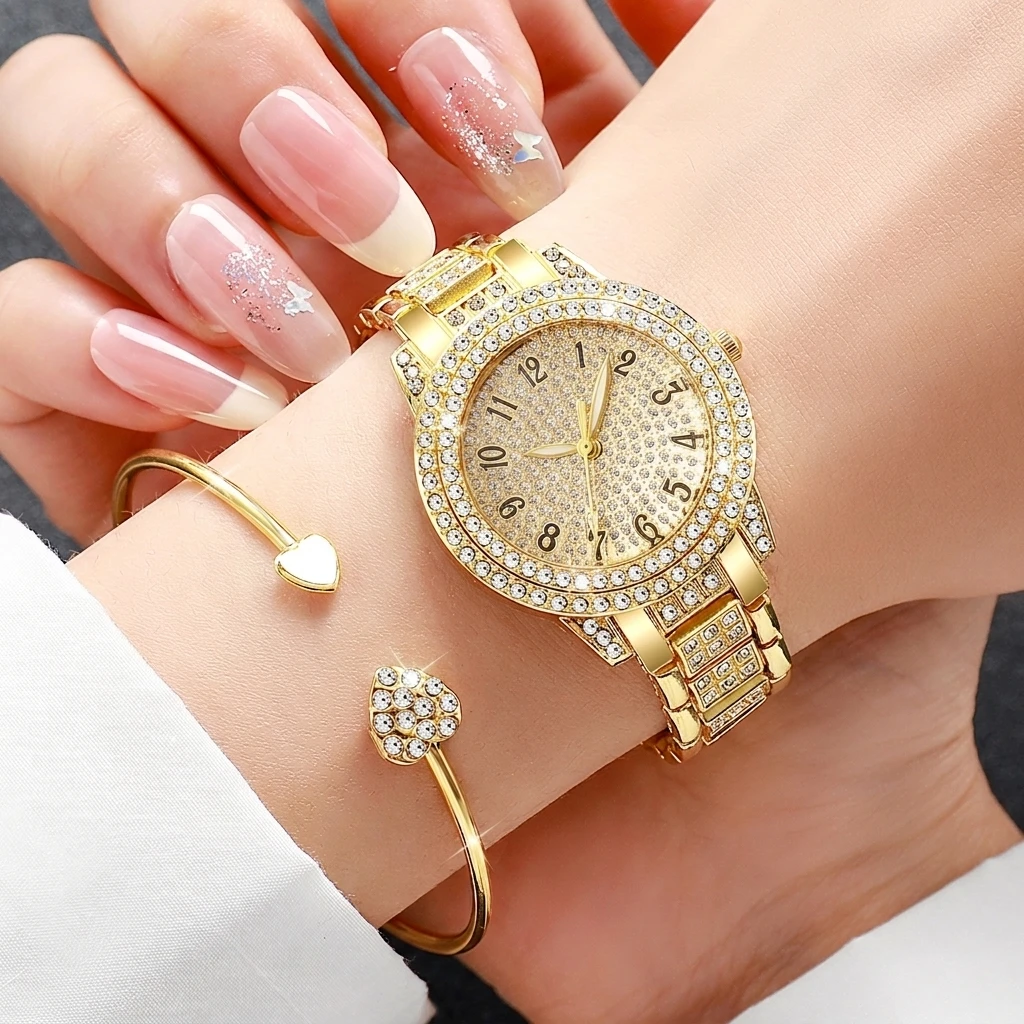 Conjunto de Joias de Luxo com  - Open Heart Watch avaliação e preço