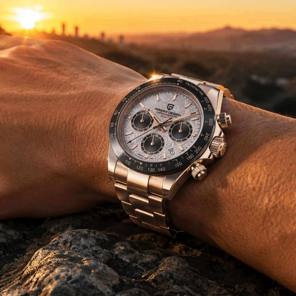 Relógio de Luxo Masculino da M - Luxury Watch Logos avaliação e preço