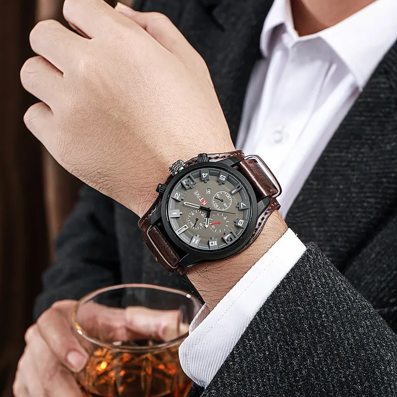 Relógio Masculino de Quartzo c - Luxury Watch Arabic avaliação e preço
