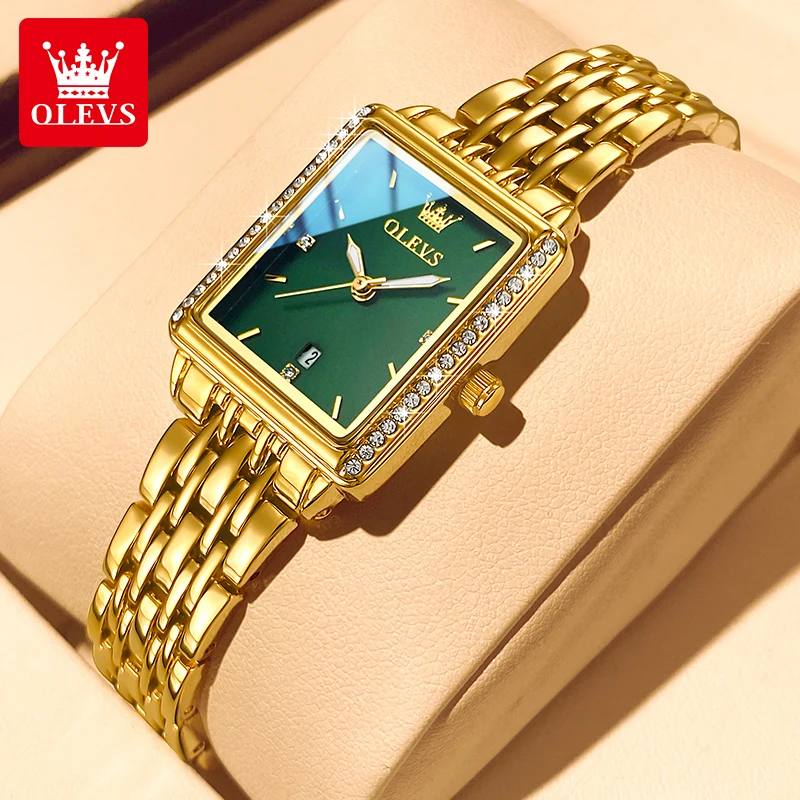 Relógio OLEVS 9995 para Mulher - Luxury Watch Logos avaliação e preço