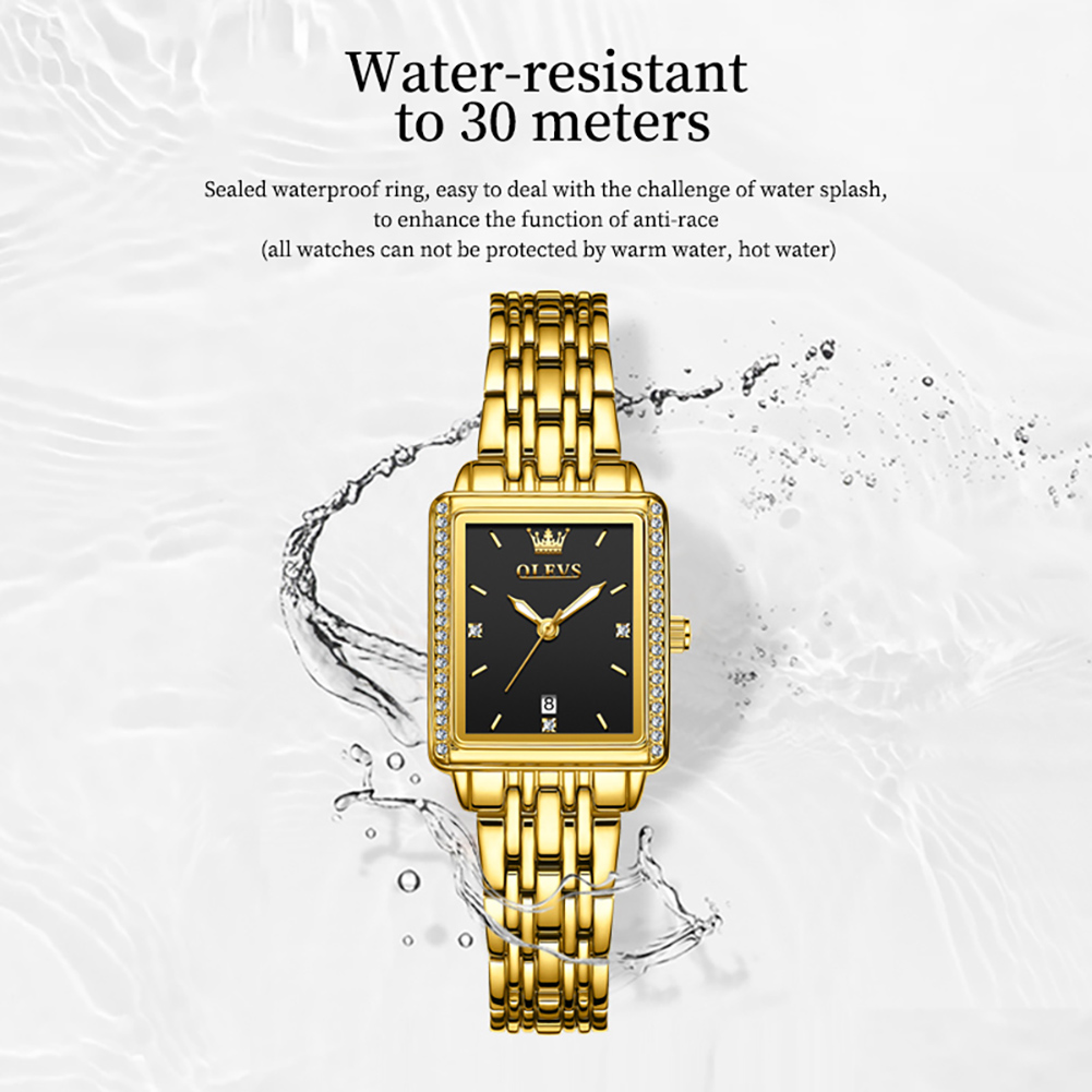 Relógio OLEVS 9995 para Mulher - Luxury Watch Logos avaliação e preço