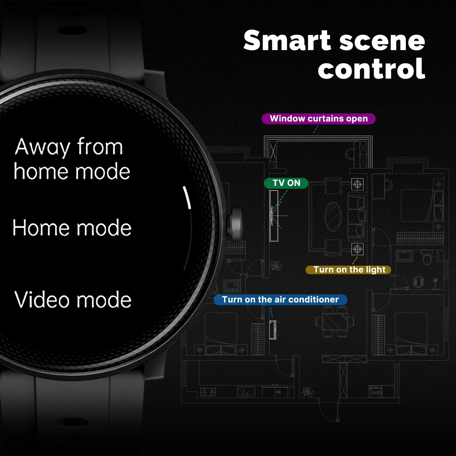 MOES-Smart Watch com Built-in  - Open Heart Watch avaliação e preço