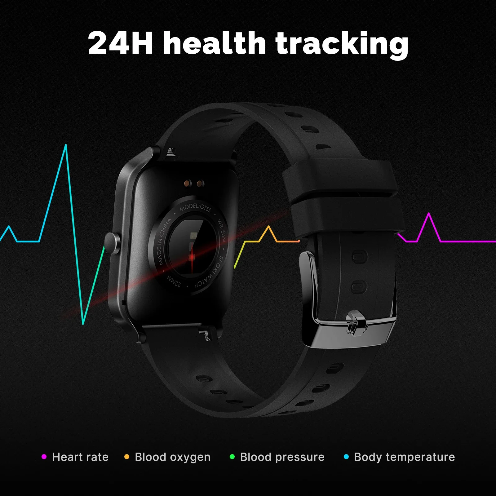 MOES-Smart Watch com Built-in  - Open Heart Watch avaliação e preço