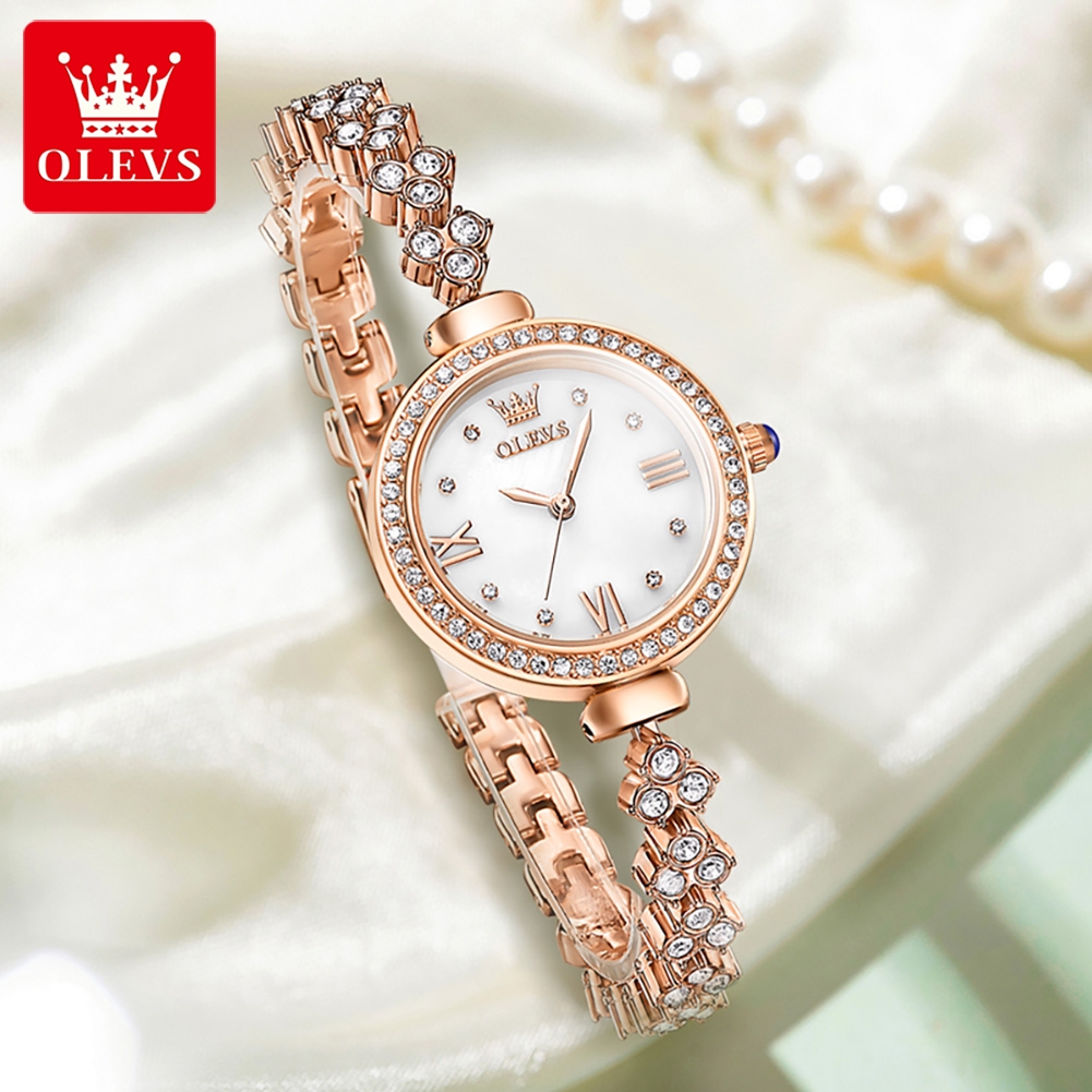 Olevs 9903 relógios femininos  - Luxury Watch Logos avaliação e preço