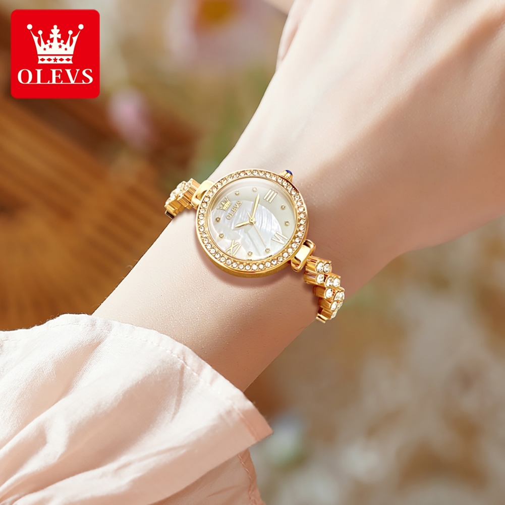 Olevs 9903 relógios femininos  - Luxury Watch Logos avaliação e preço