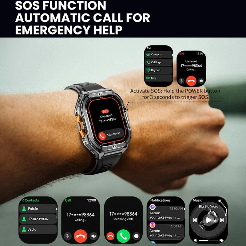 Smartwatch de Luxo AMOLED com  - Luxury Watch Arabic avaliação e preço