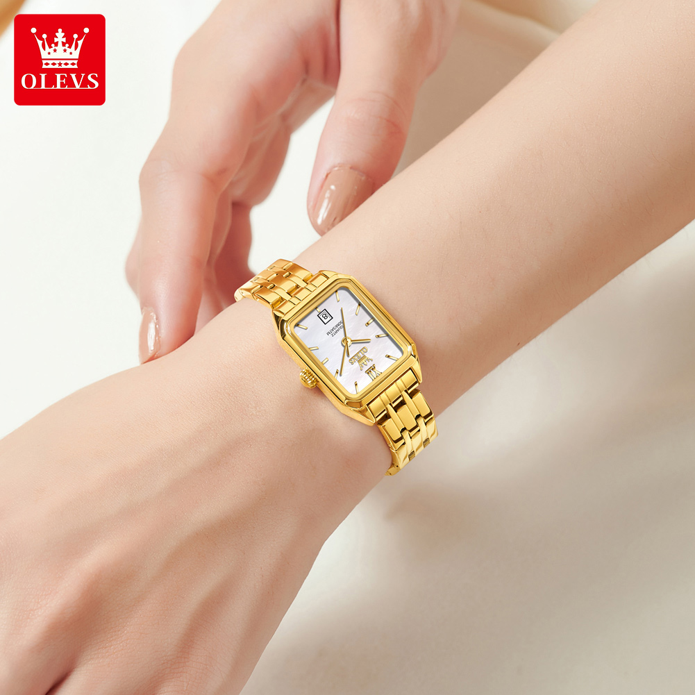 Olevs 5616 novo relógio de qua - Luxury Watch Logos avaliação e preço