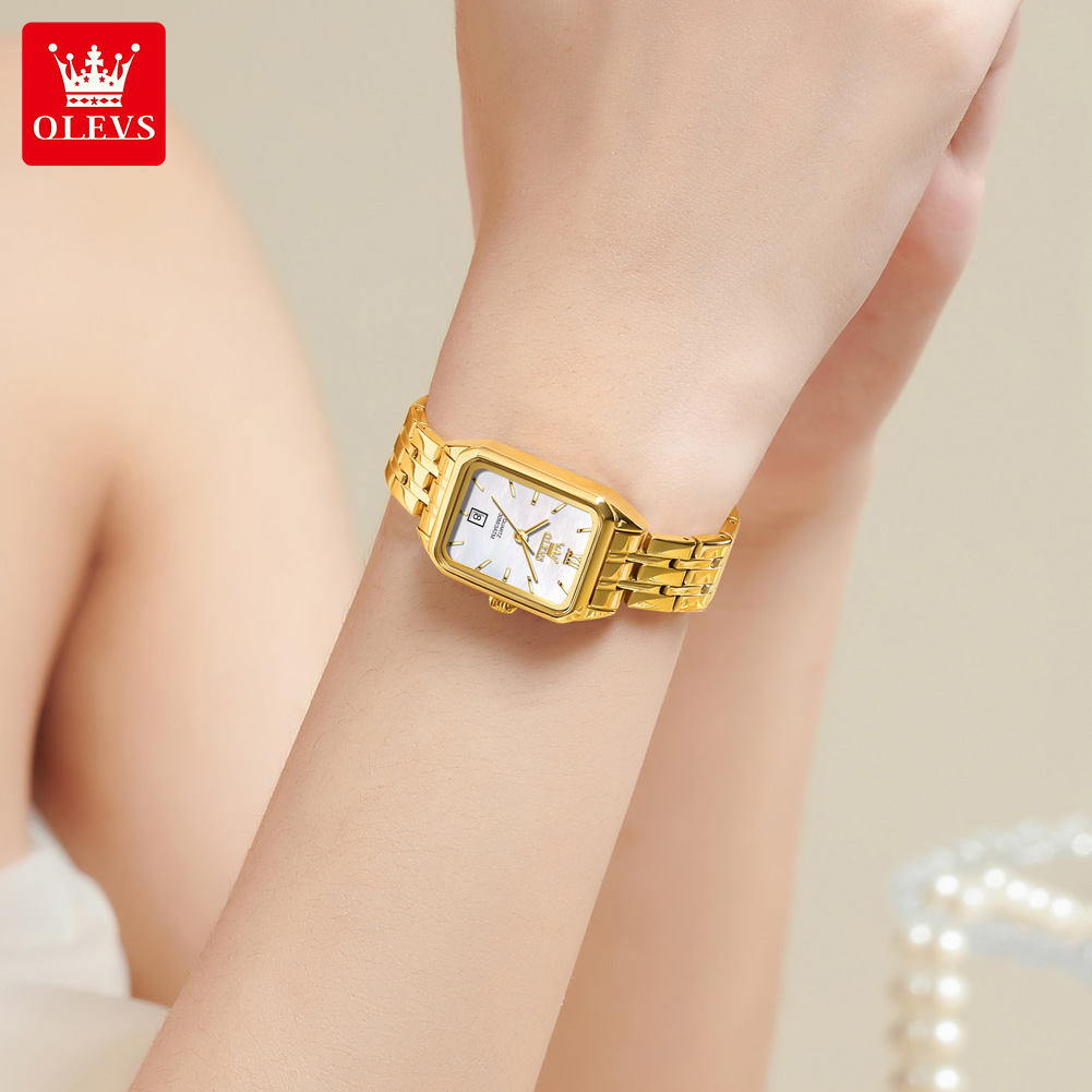 Olevs 5616 novo relógio de qua - Luxury Watch Logos avaliação e preço
